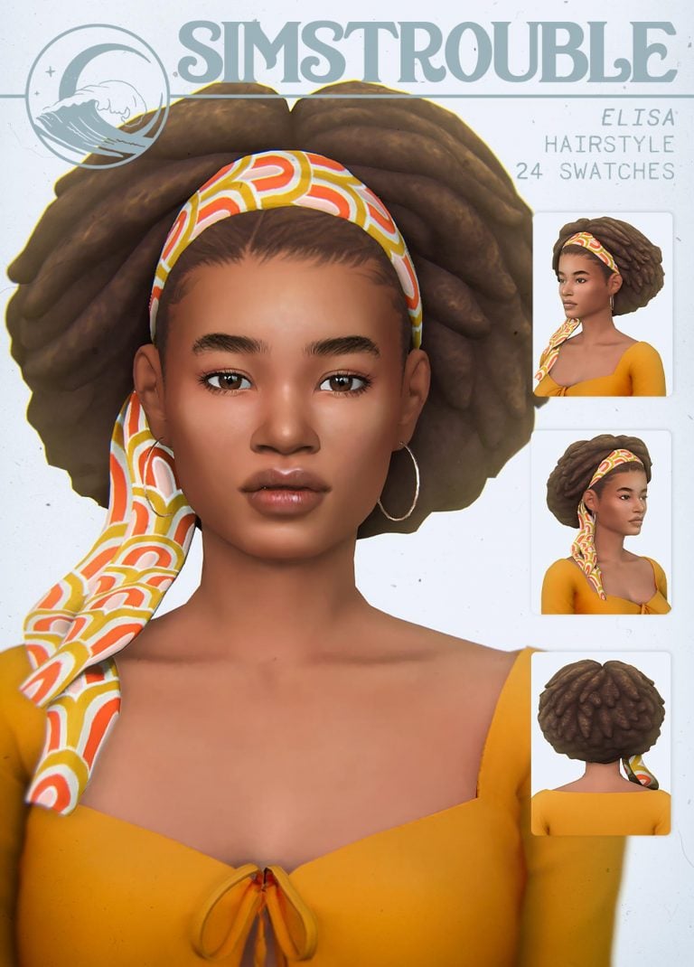 70s Inspired Hairstyle with Scarf [MM]