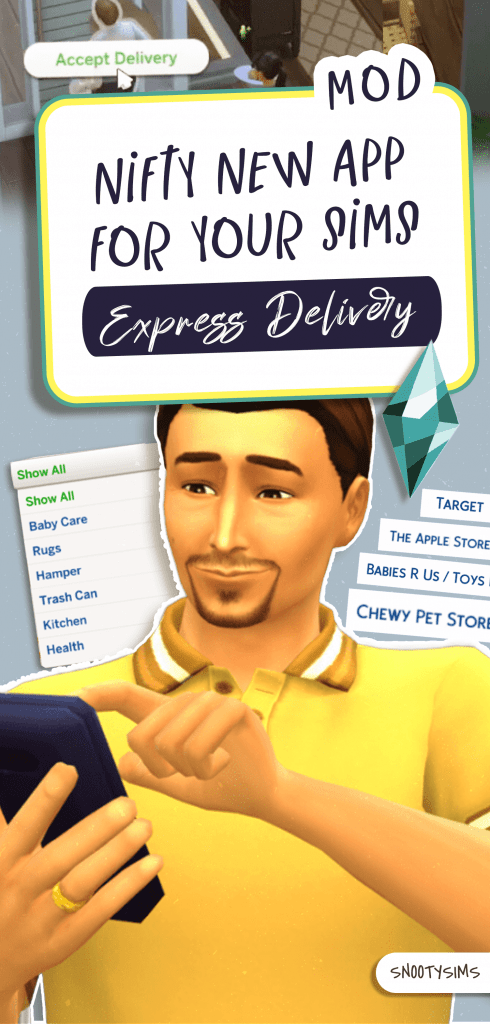 express delivery mod sims 4 snootysims 3