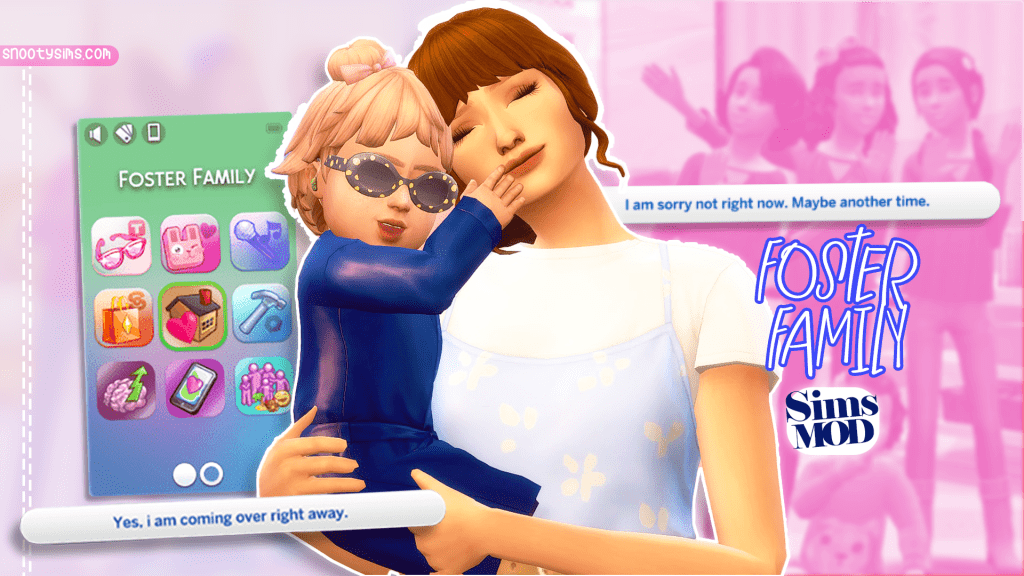 sims 4 foster family