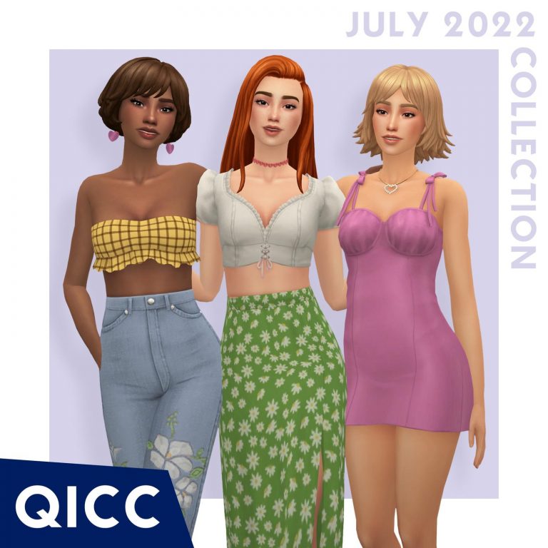 july 2022 collection quirky introvert cc