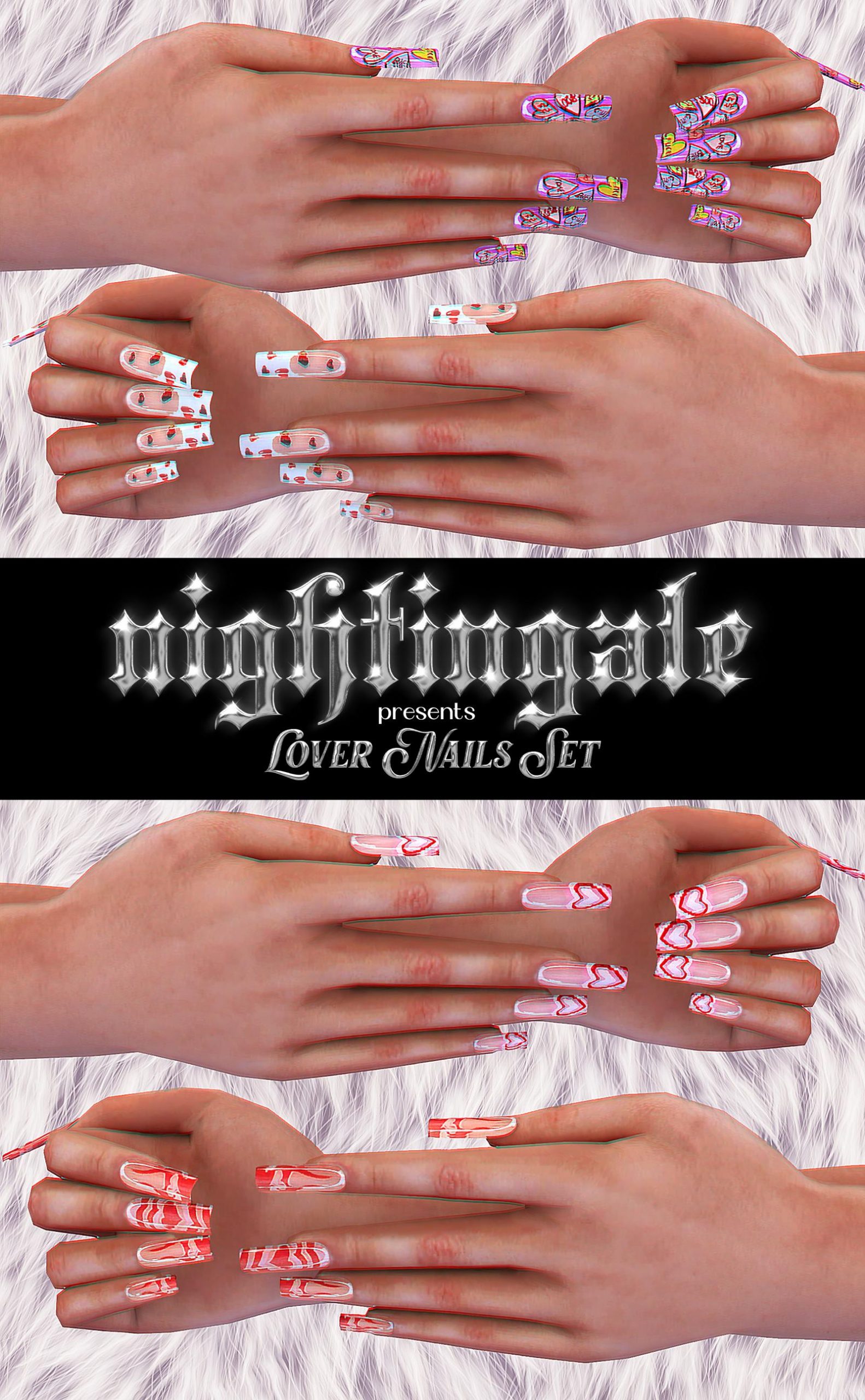 lover nails set gift nightingale sims scaled