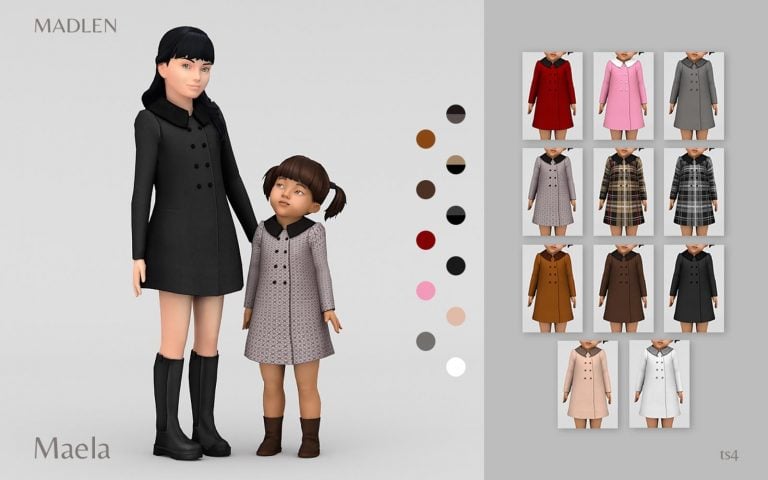 Luxury Dress Coat For Toddlers and Children [MM]