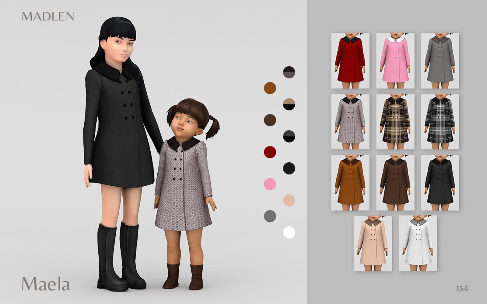 Luxury Dress Coat For Toddlers and Children [MM]