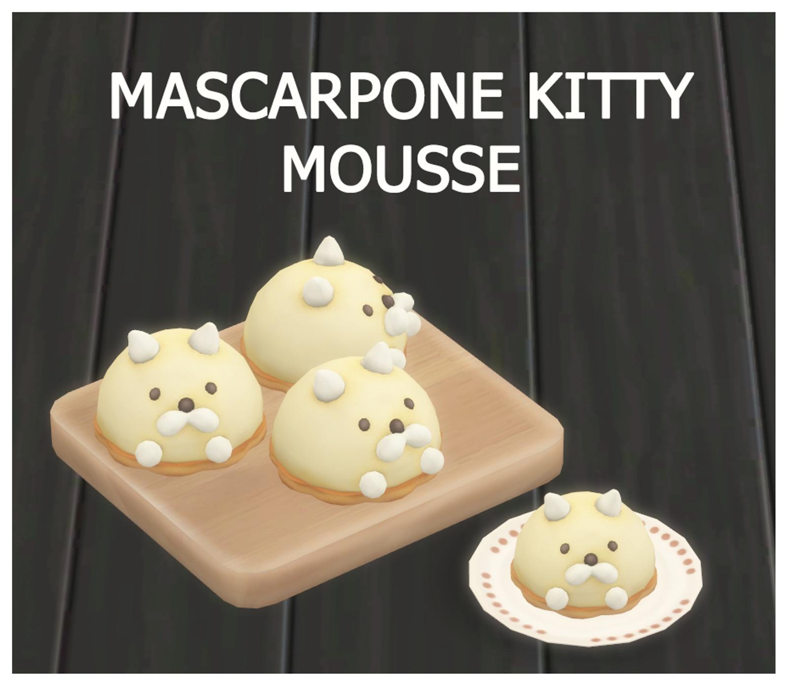mascarpone kitty mousse icemunmun