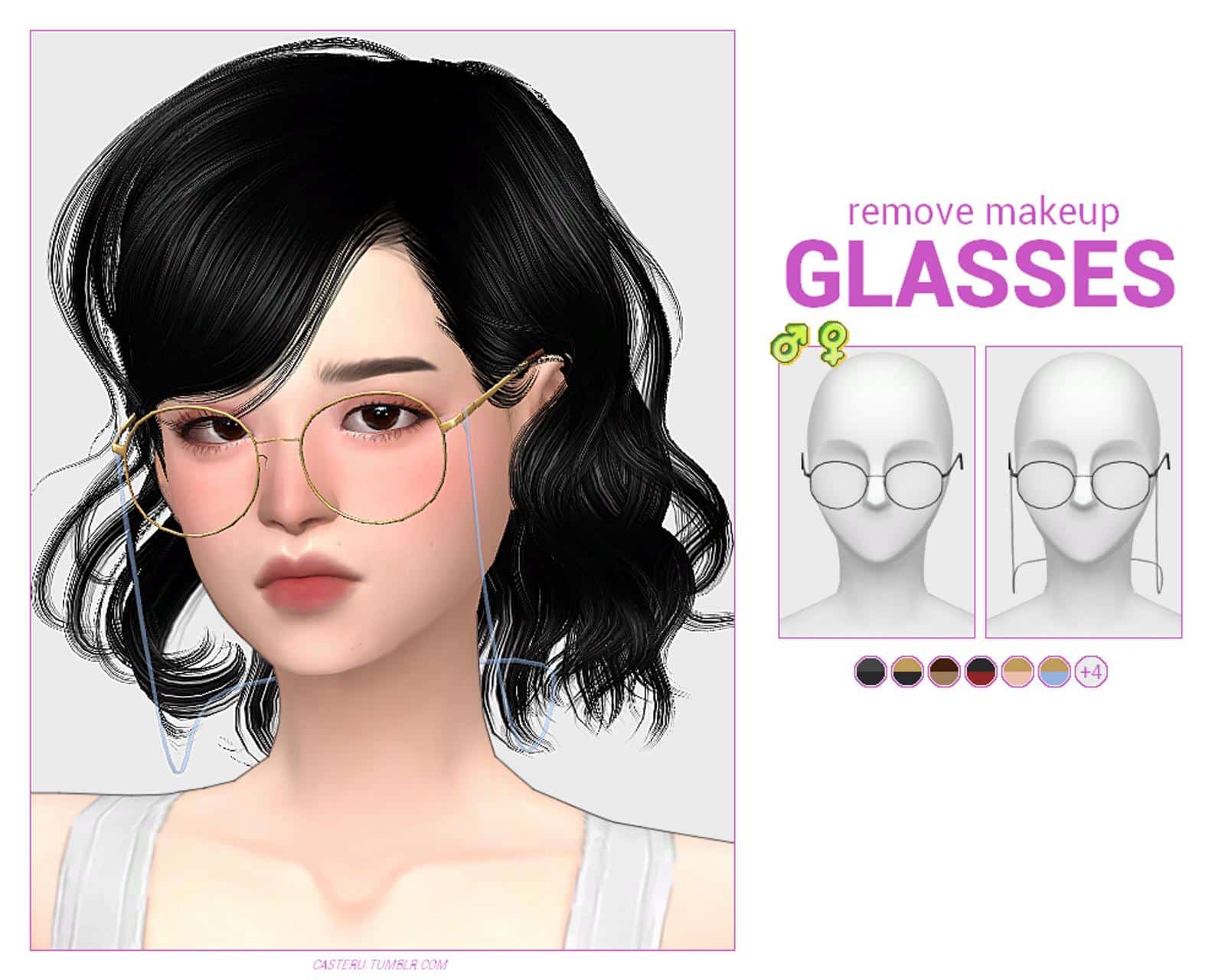 Remove Makeup Glasses