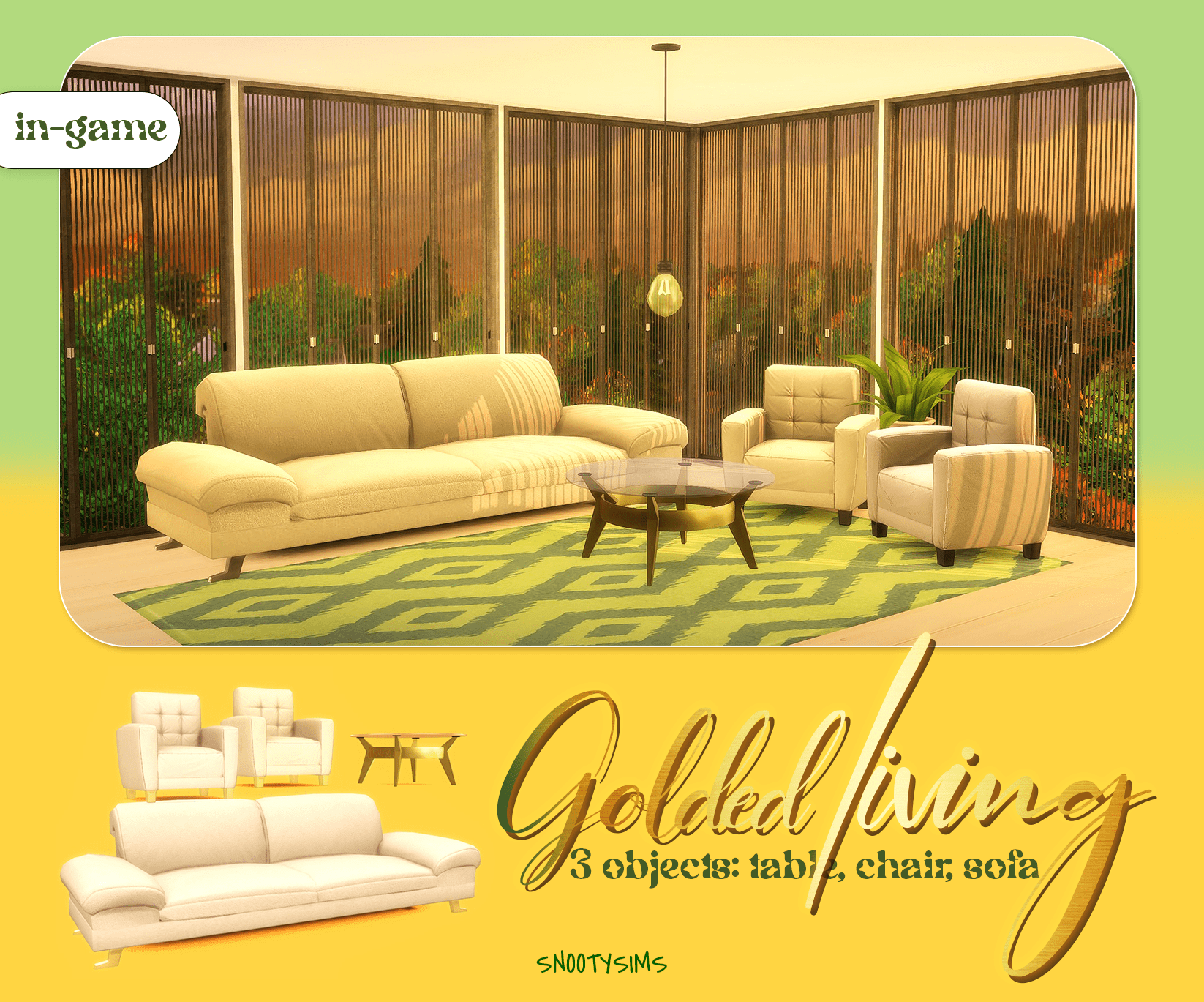 Golden Living CC by SNOOTYSIMS