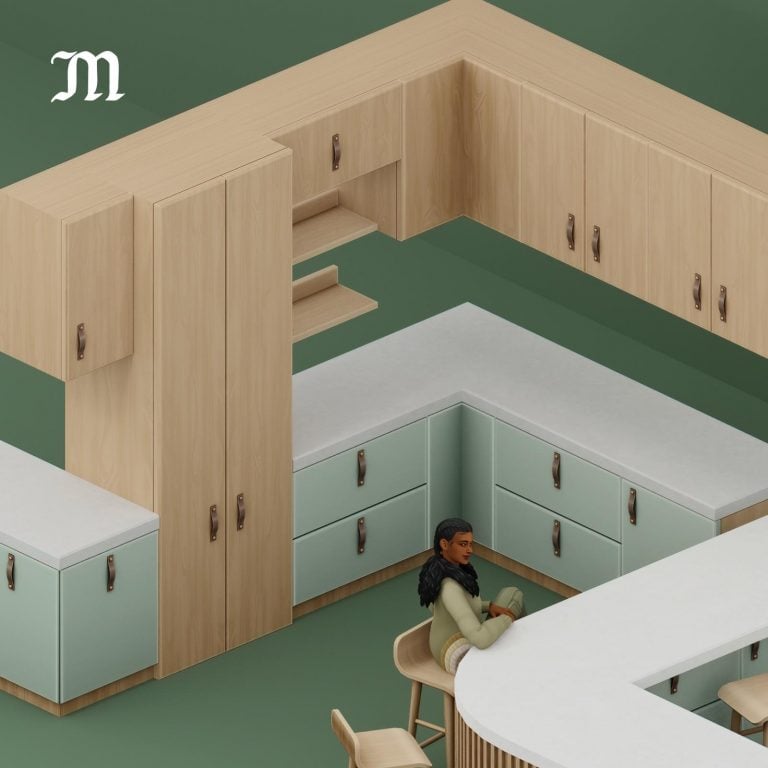 Sol Kitchen ( Cabinet / Kitchen Counter / Kitchen Island / Wall Shelf / Tool ) [MM]