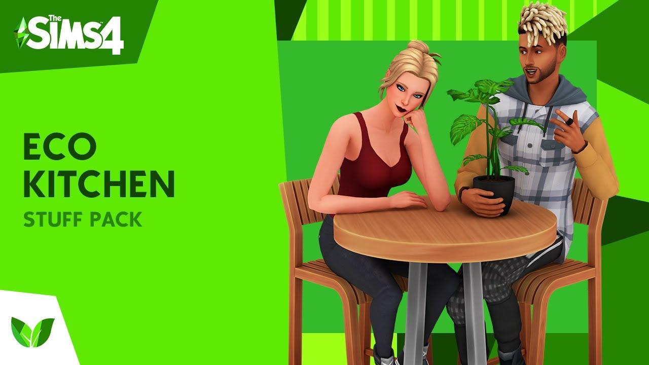 the sims 4 eco kitchen cc stuff pack littledica