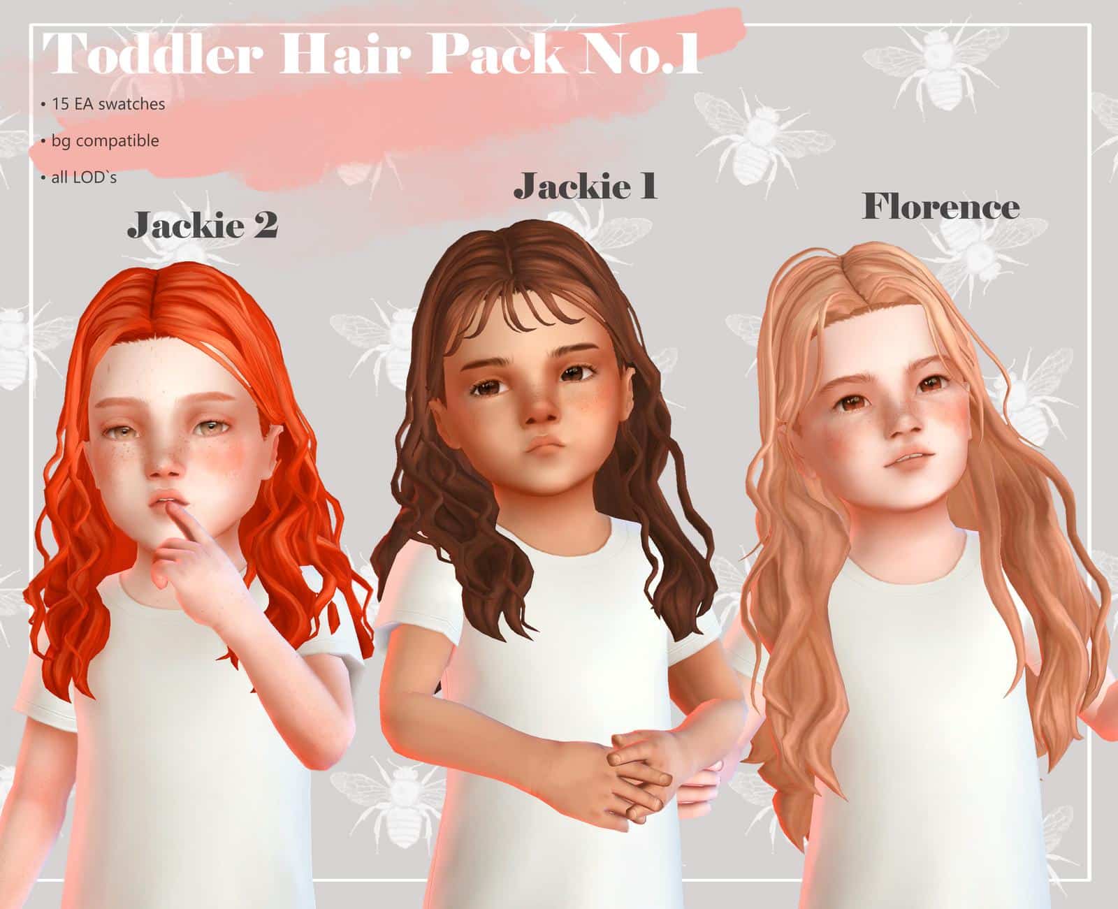 Toddler Hair Pack No.1
