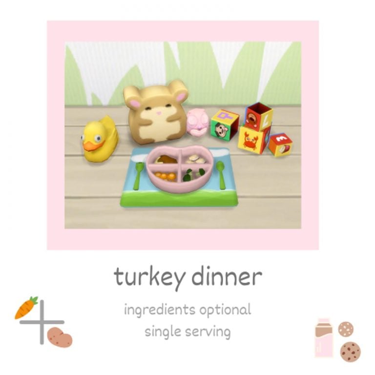Turkey Dinner – Toddler Food