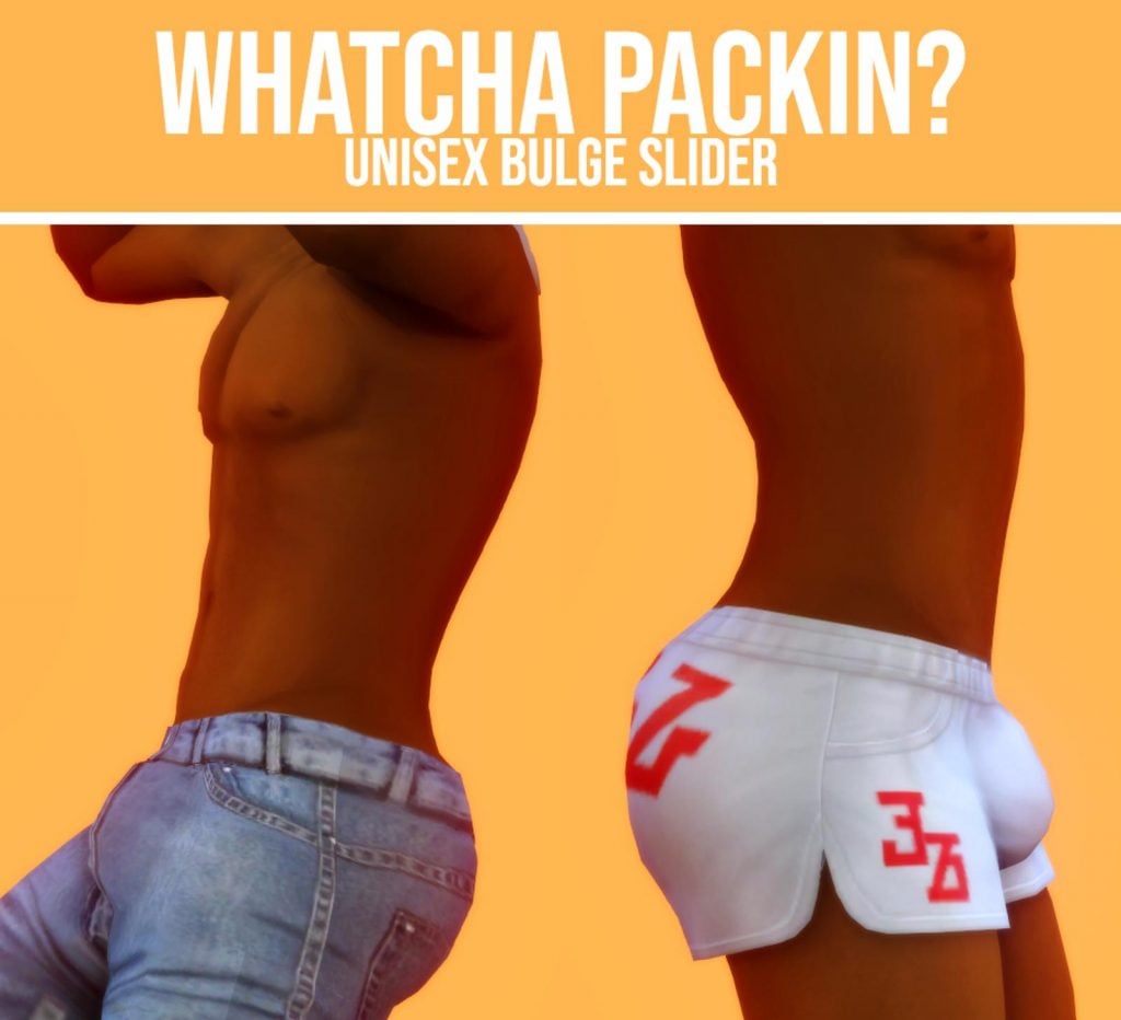 Whatcha Packin'? Bulge slider