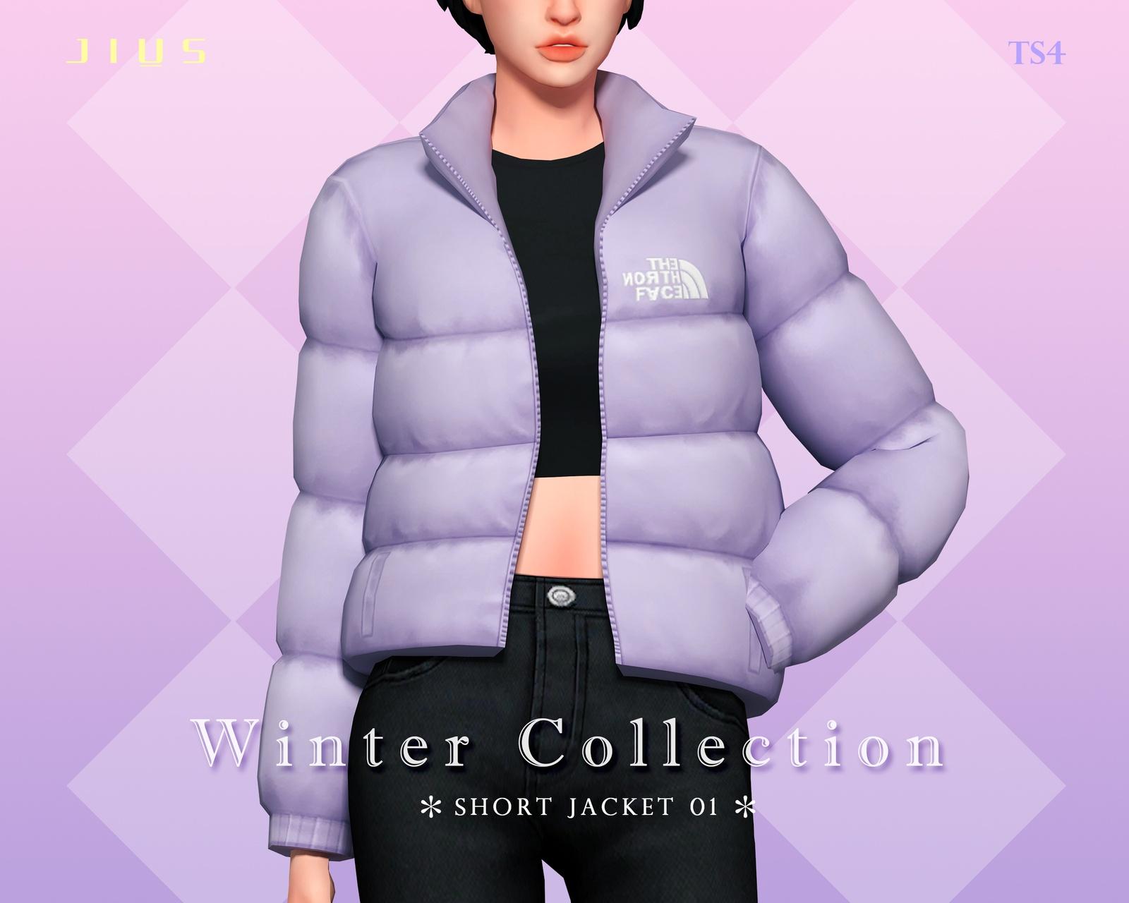 winter collection part 1 clothes jius sims