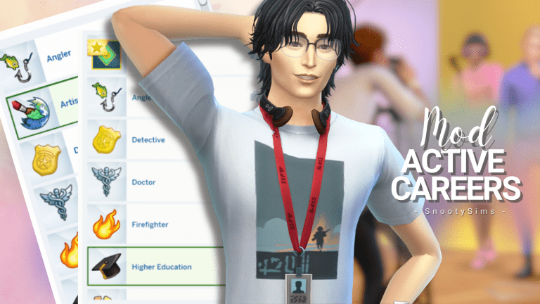 Active Careers Mod: Take On Dynamic Jobs In The Sims 4!