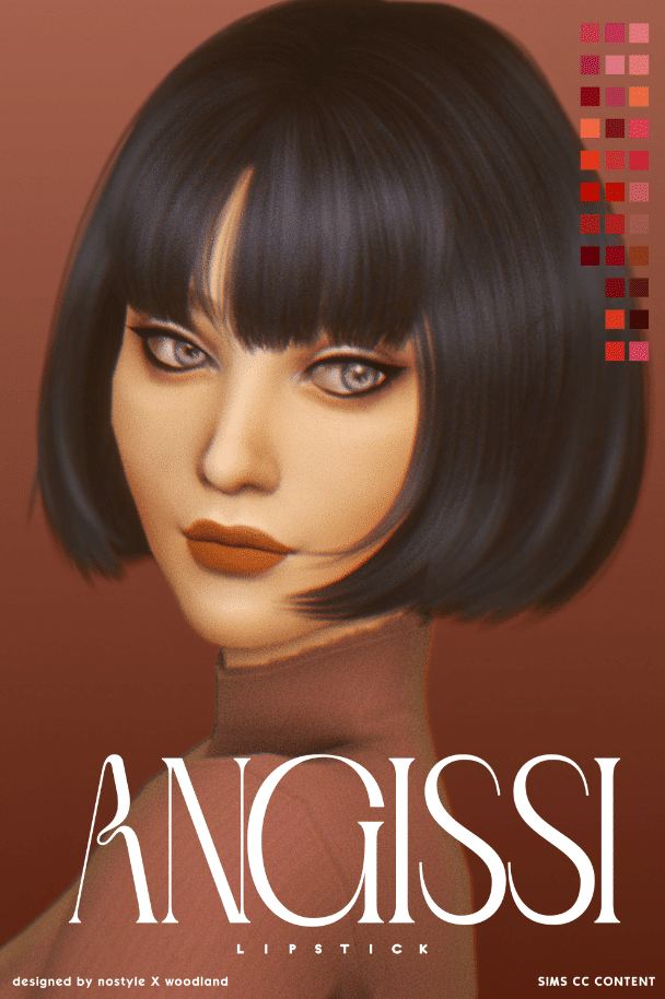 Angissi Matte LipStick Makeup for Female [ALPHA]