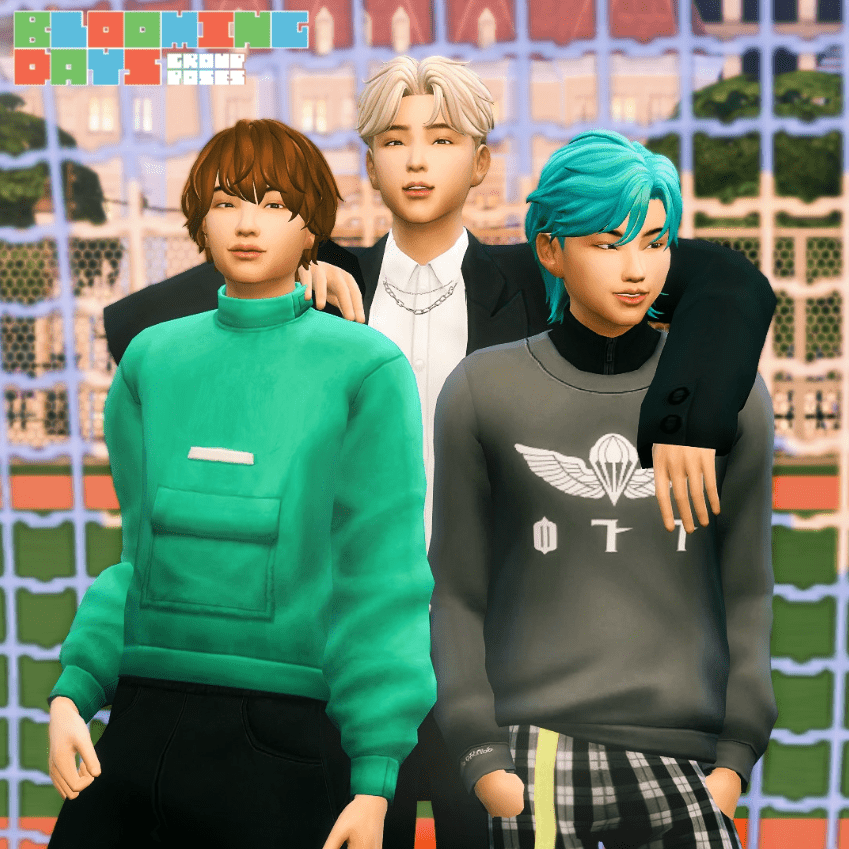 Blooming Days Group Pose Pack