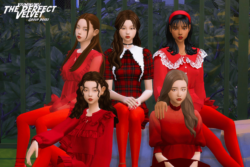 The Perfect Velvet Group Poses