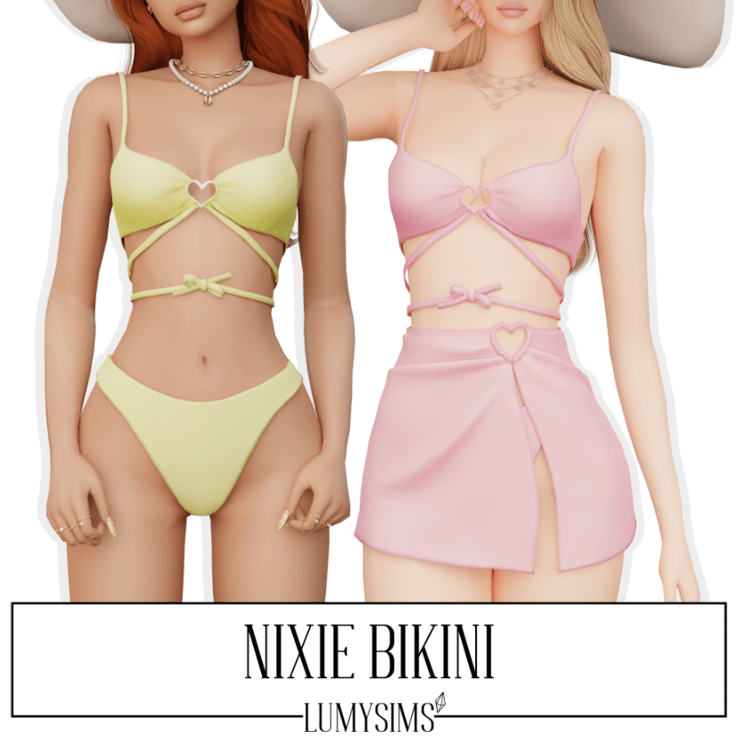 Nixie Bikini with Waist Strap and Skirt [ALPHA]