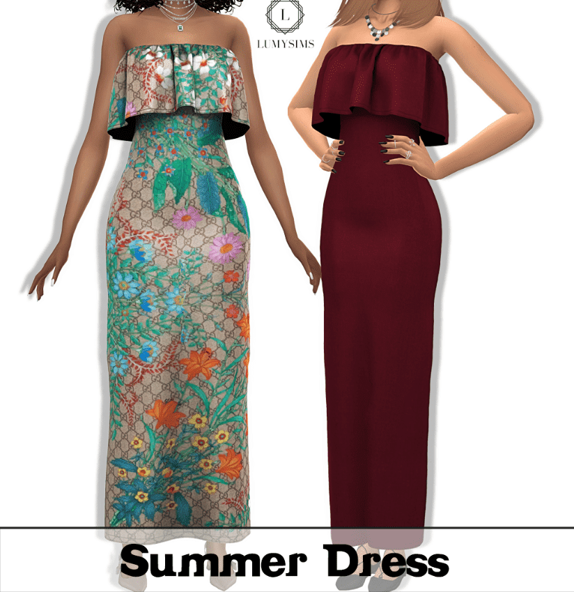 Sleeveless Long Summer Dress for Female [ALPHA]