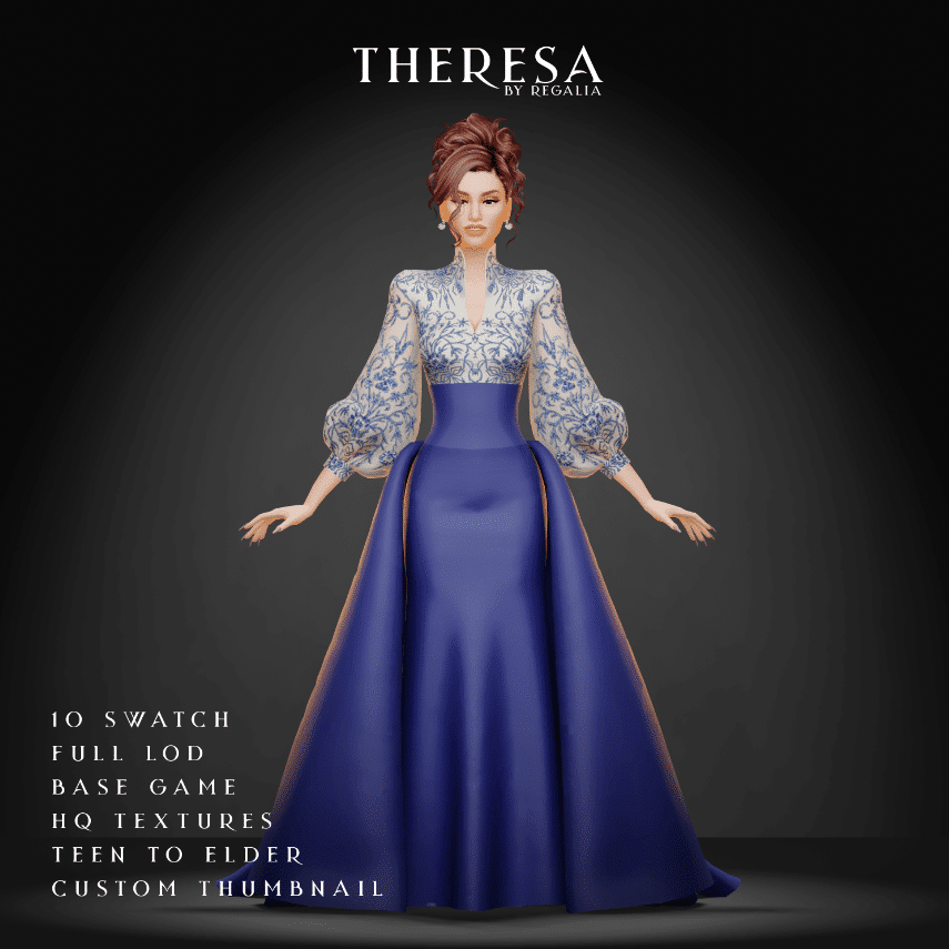 Theresa Elegant Full Body Dress [ALPHA]