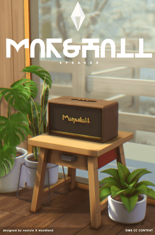 Simlish Marshall Living Room Speaker [ALPHA]