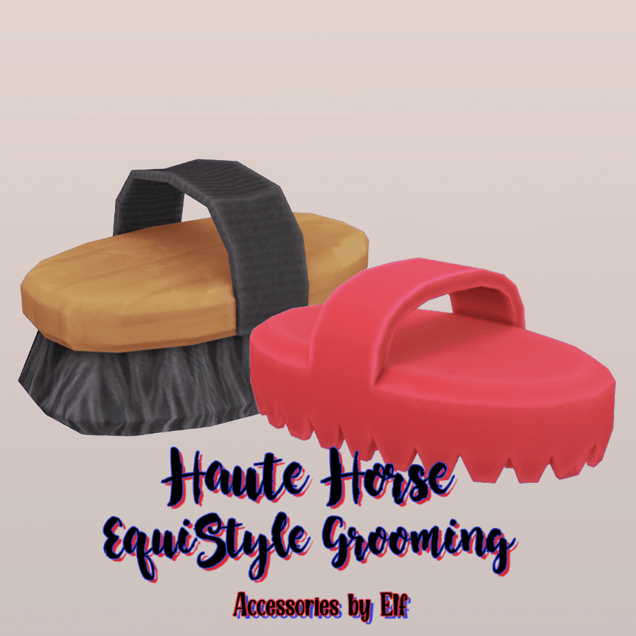Haute-EquiStyle Grooming Brushes for Horses [MM]