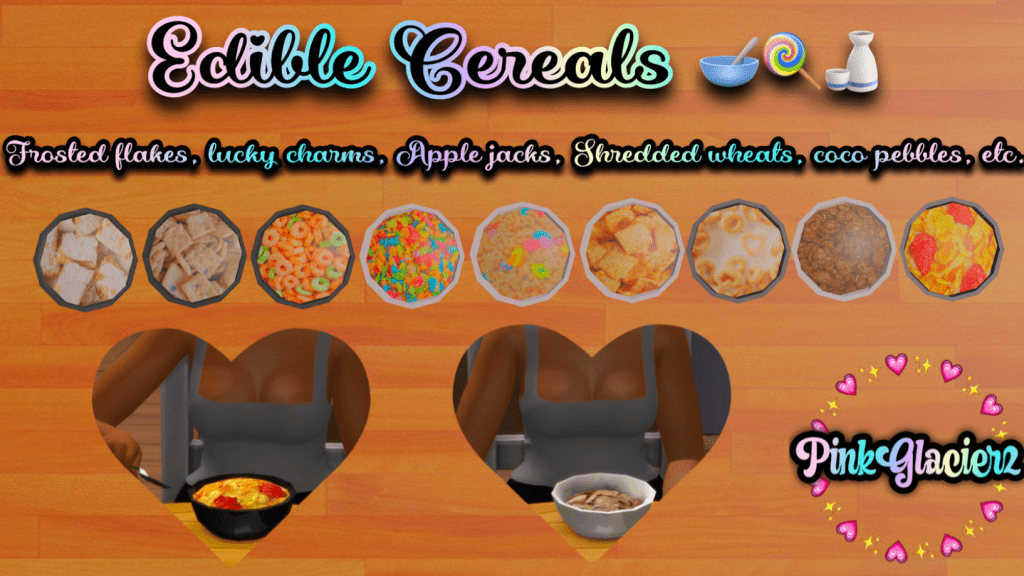 Functional Assorted Edible Cereals [ALPHA]