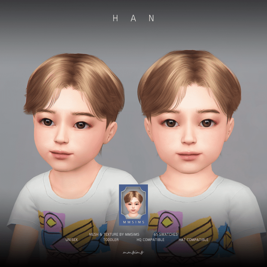 Middle Parted Hair for Toddlers [ALPHA]