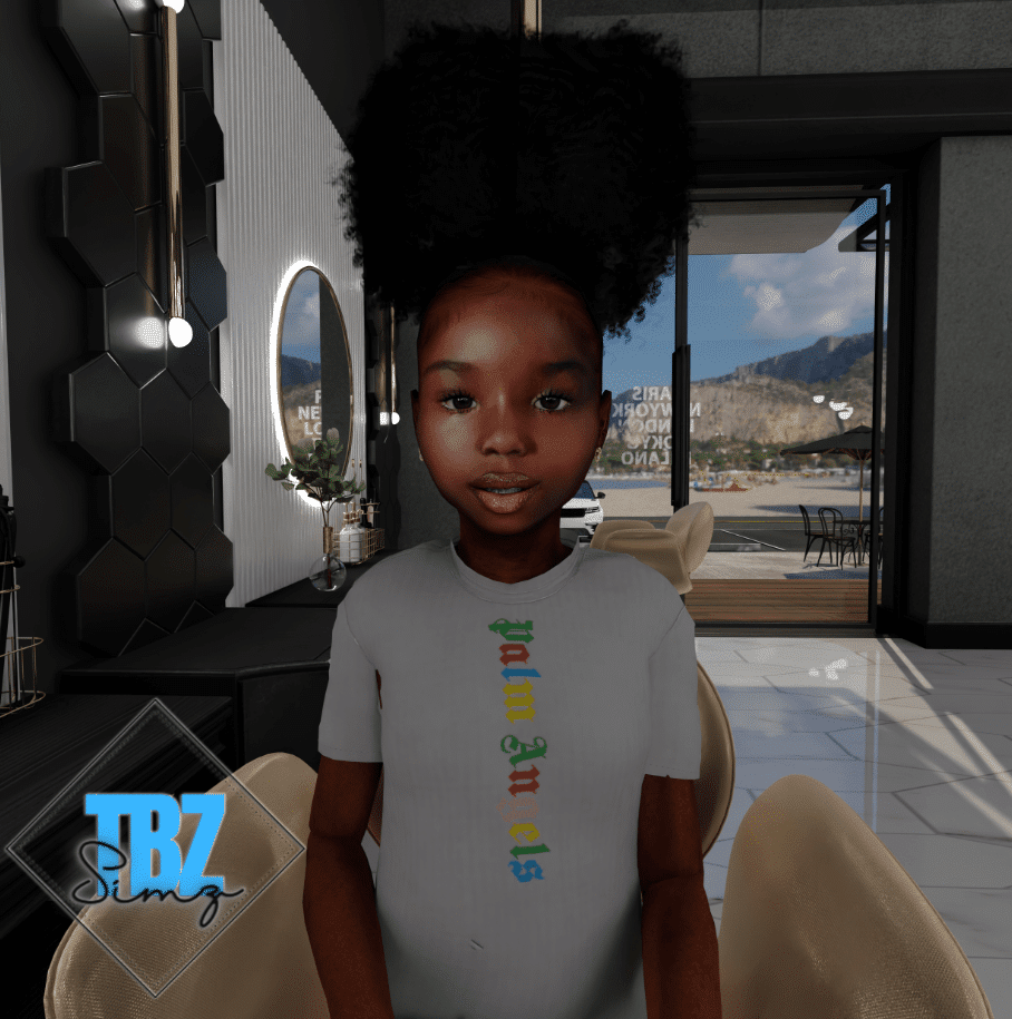 Natural Puff Afro Hair (Infant/ Toddler/ Child) [ALPHA]