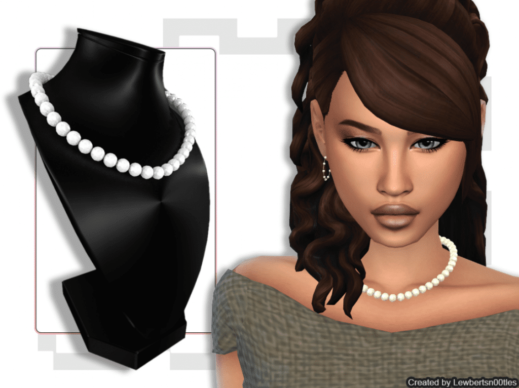 Elegant Pearl Necklace Accessory for Female [ALPHA]