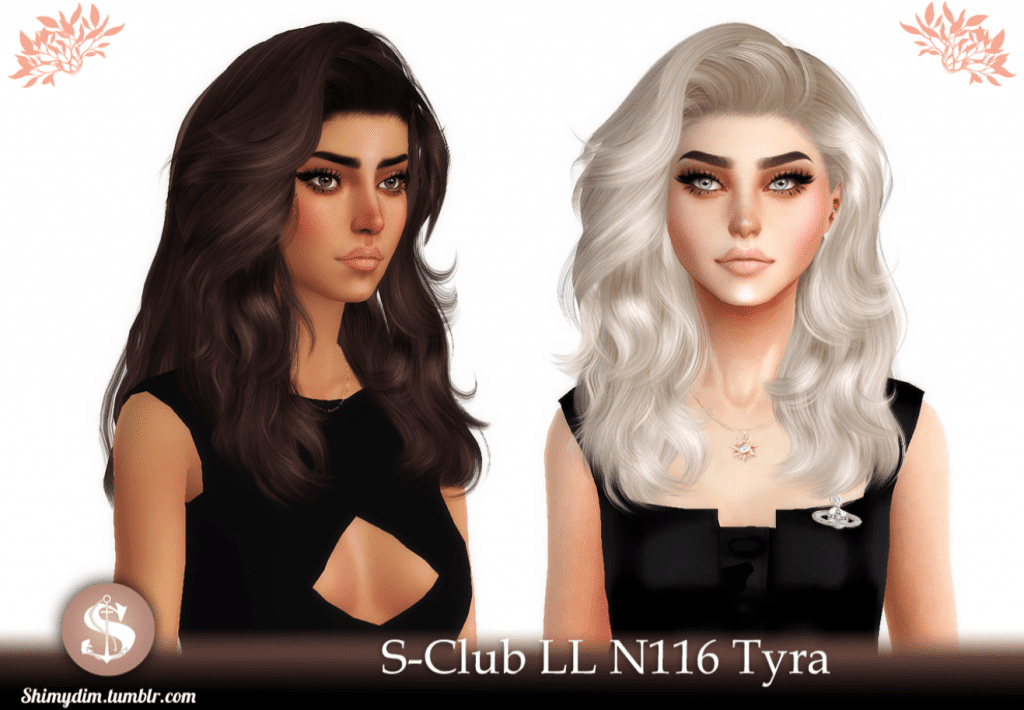 Tyra Bouncy Hairstyle for Female Retexture [ALPHA]