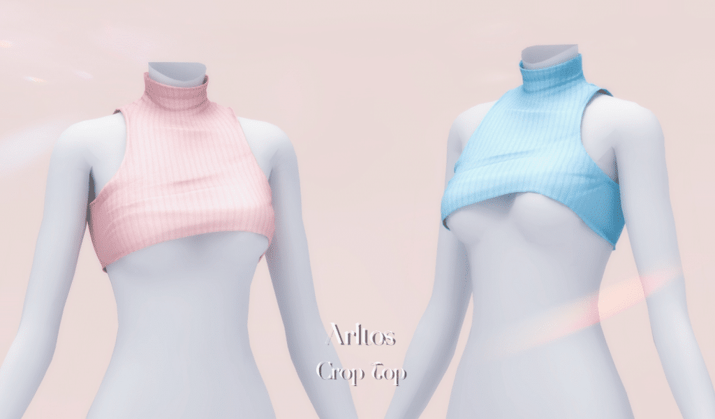 Long and Short Underboob Halter Neck Crop Top [ALPHA]