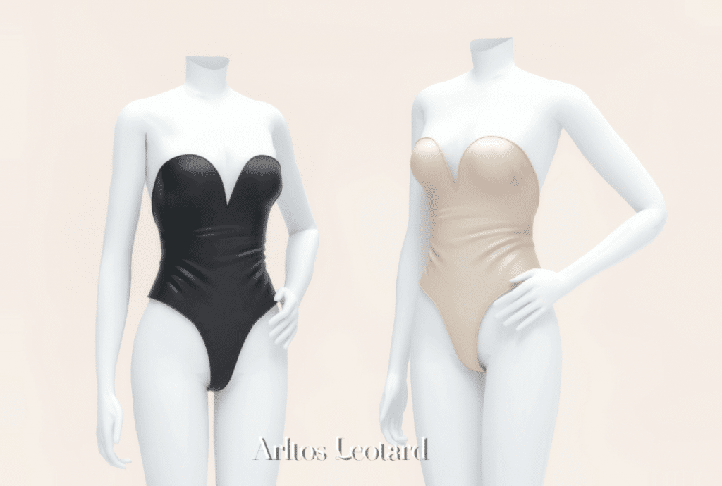 Heart Shaped Tube Leotard for Female [ALPHA]