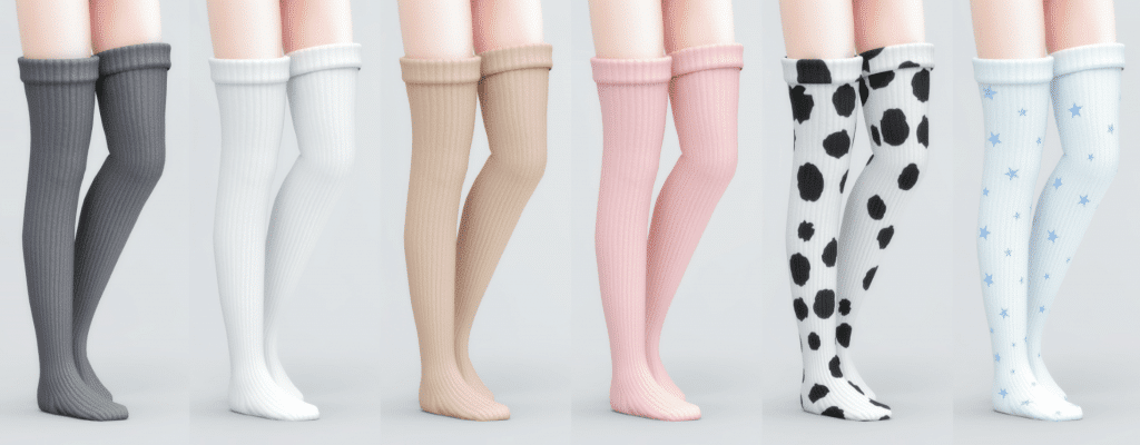 Thigh Wool Stockings for Female [ALPHA]