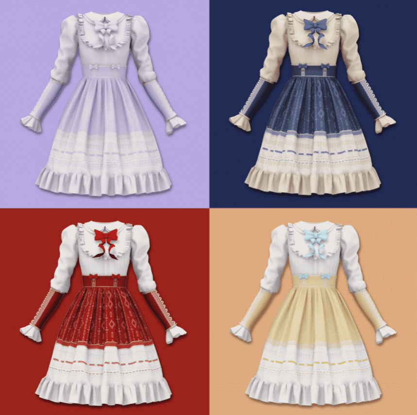 Christmas Ruffle Lolita Dress [ALPHA]