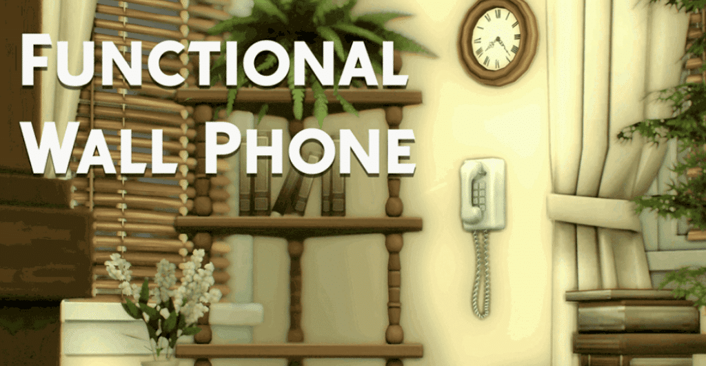 Old Functional Wall Phone [MM]