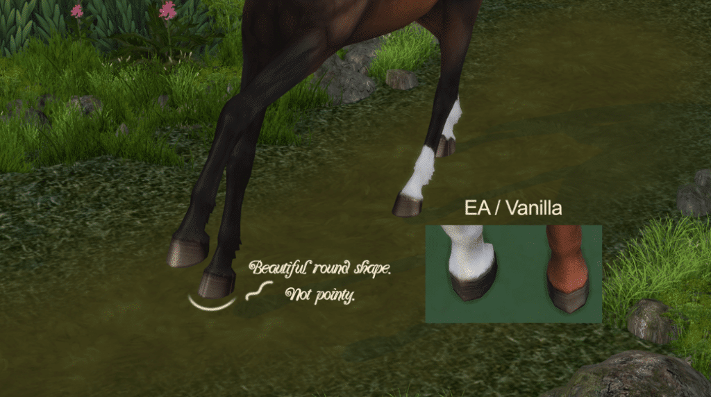 Beautiful Realistic Hooves for Horses [MM]
