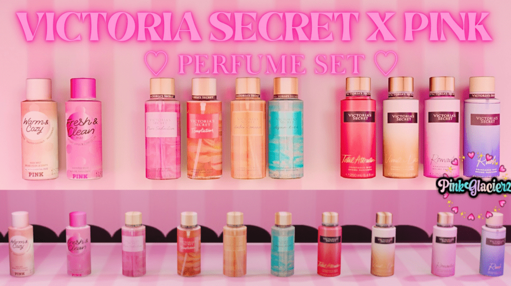 Victoria's Secret and PINK Perfume Decor Set [ALPHA]