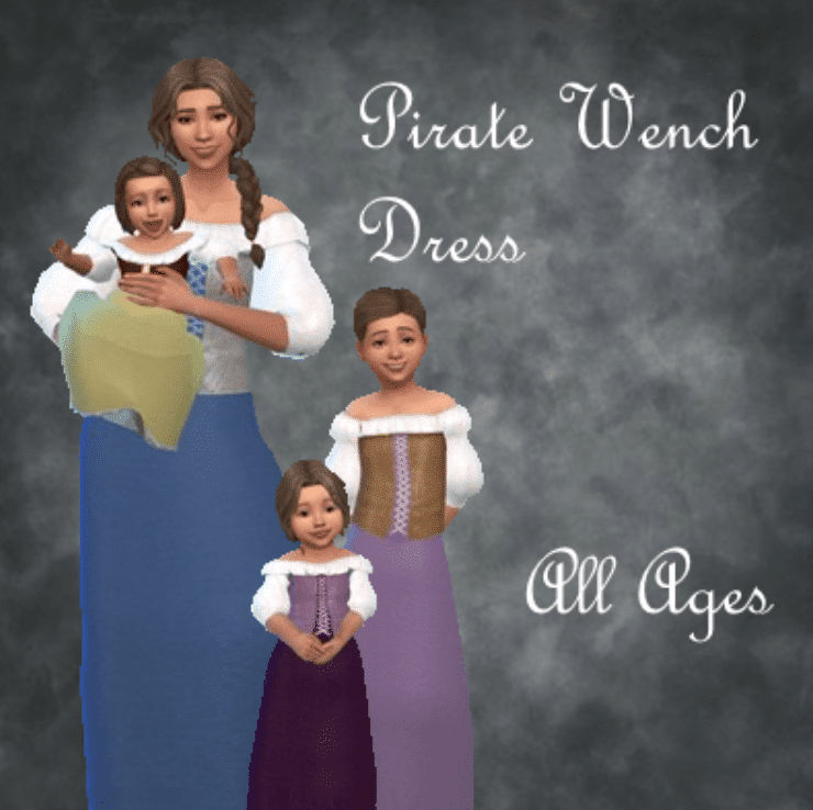 Pirate Wench Dress for All Ages [MM]