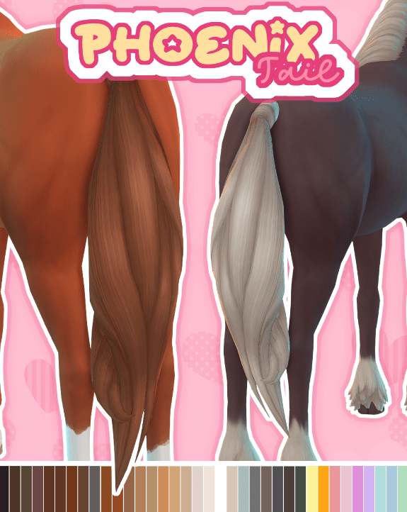 Phoenix Tail Inspired for Horses [MM]