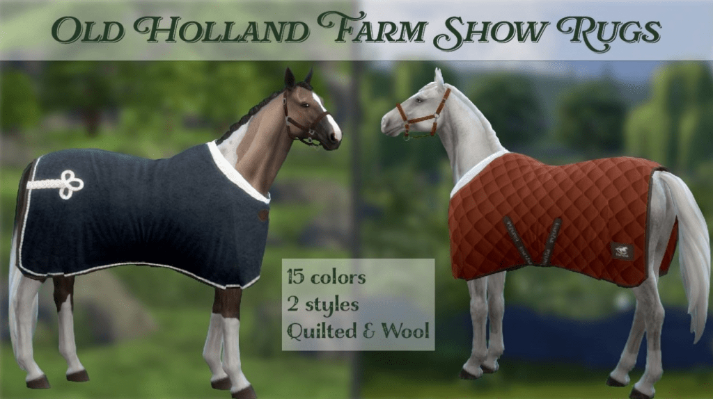 Large Show Rugs for Horses [MM]