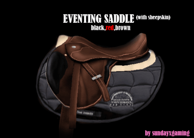 Eventing Saddle for Horses [MM]