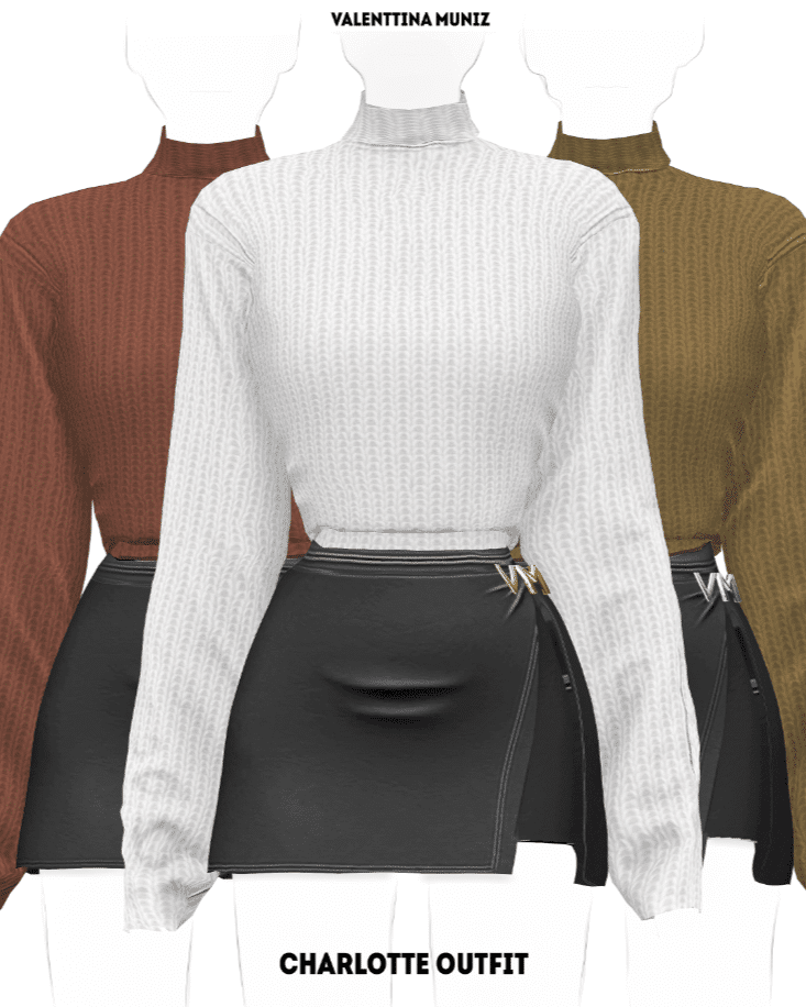 Knitted Turtleneck Sweater [ALPHA]