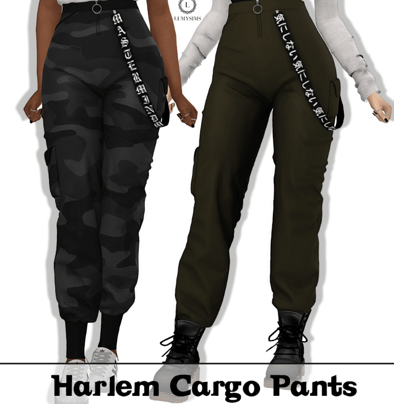 Harlem Cargo Pants with Belt Accessory [ALPHA]
