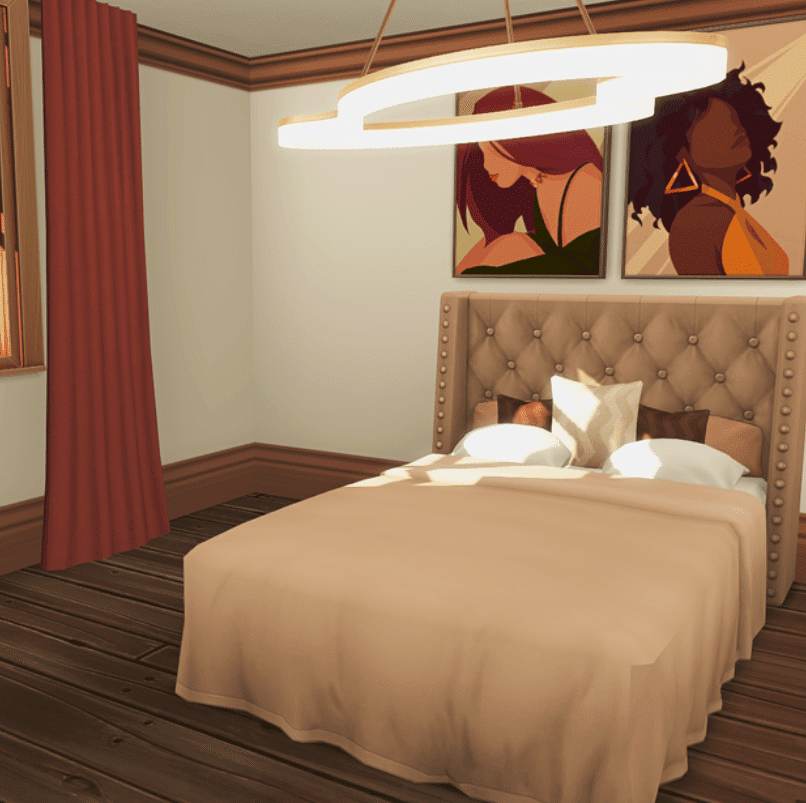 Hightower Bed and Legendary Curtain Recolor [MM]