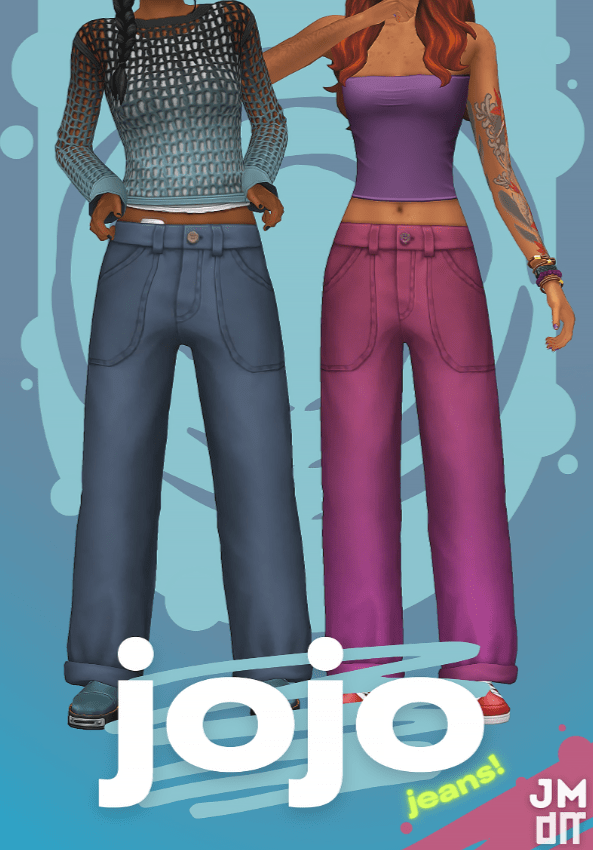 Jojo Baggy Jeans for Female [MM]