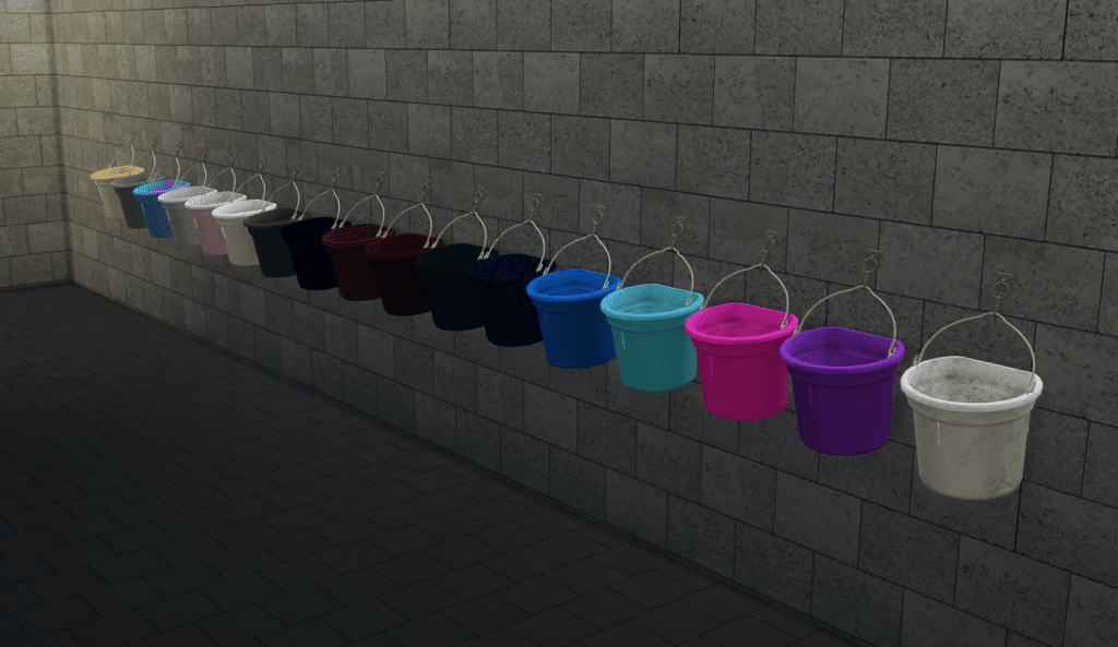 Hanging Barn Buckets for Horses [ALPHA]