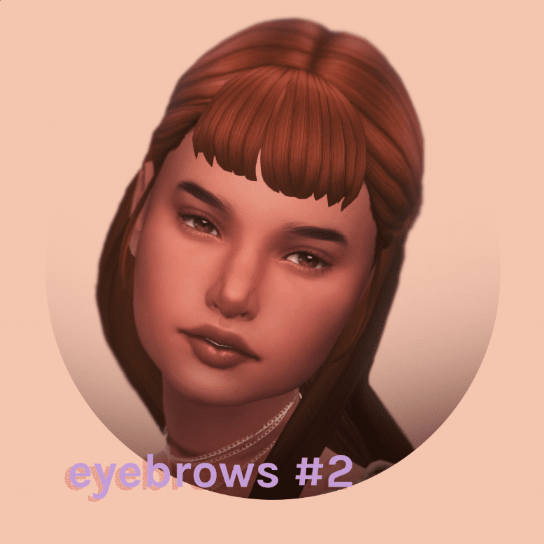 Bushy Eyebrows for Female [MM]