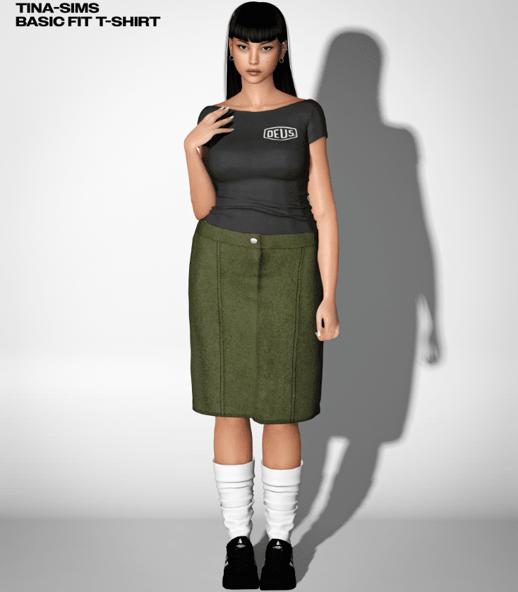 Basic Fit T-Shirt for Female [ALPHA]
