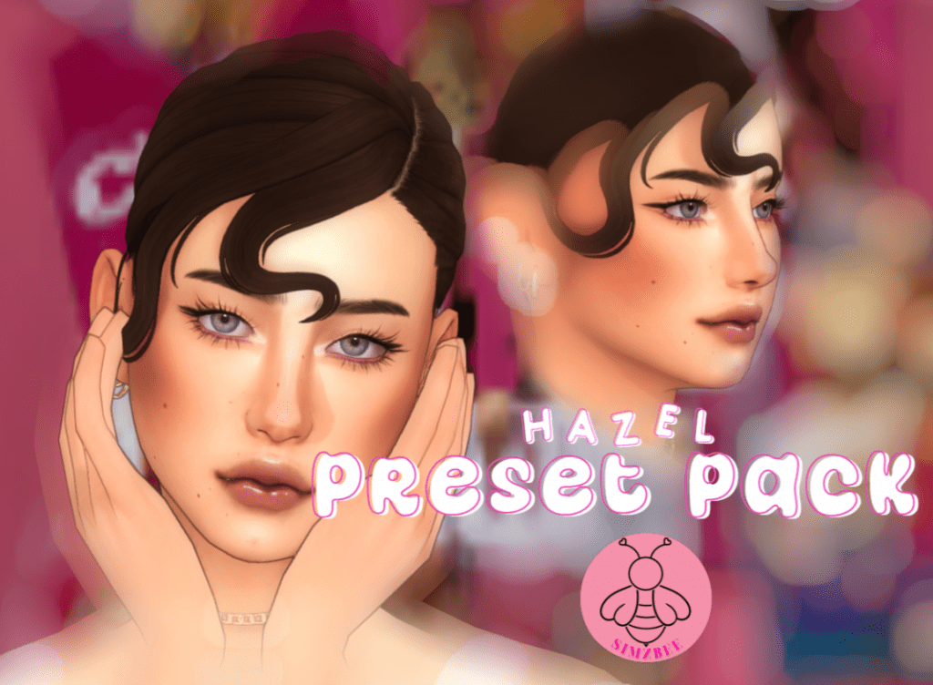 Hazel Sim Preset Pack (Lips/ Nose/ Eyes/ Body) [MM]