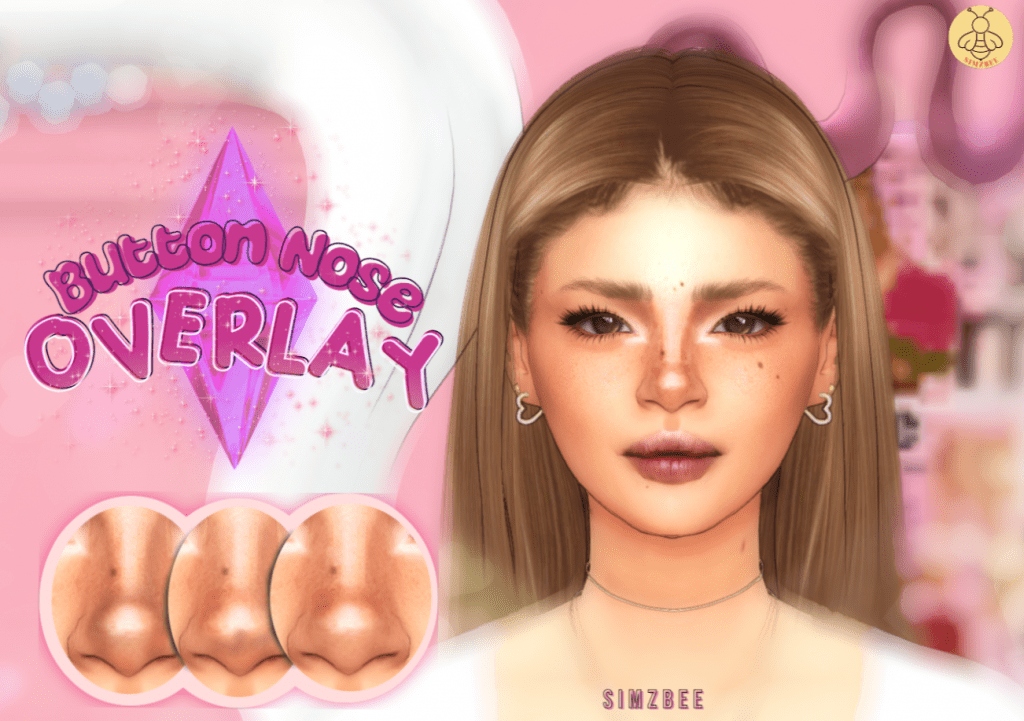 Button Nose Skin Overlay for Male and Female [MM]